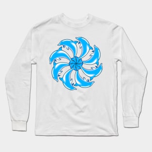 Keep Swimming - Spiral Long Sleeve T-Shirt